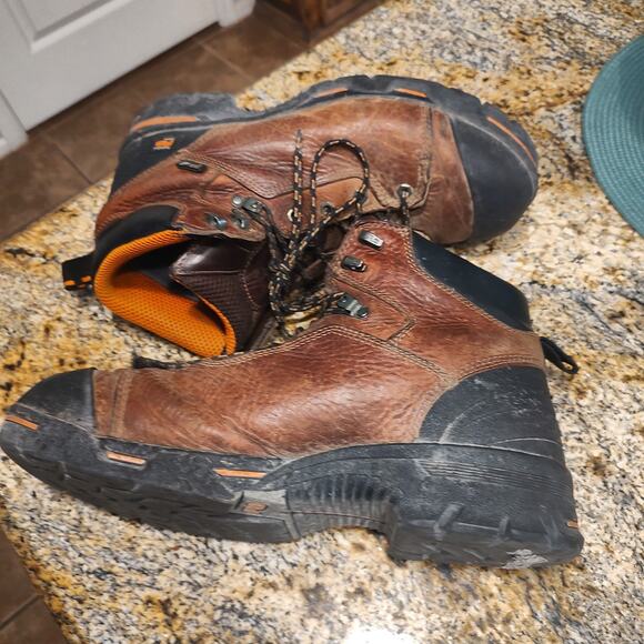 Timberland Pro Brown Men\'s Work Boots Size 13 M US ID 52562 A7501 Steel Toe main image 9